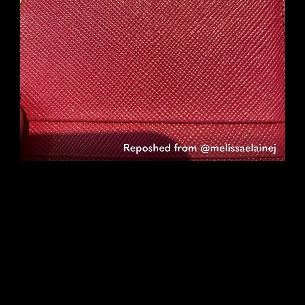 💯AUTH Prada peony pink WOC